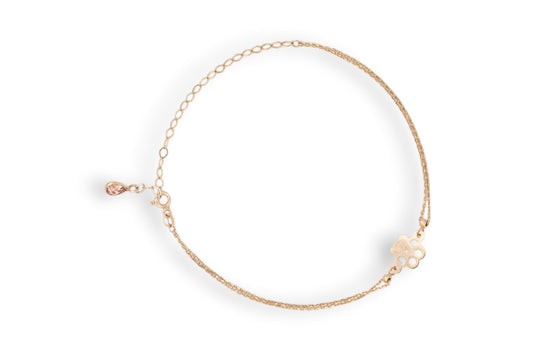 Brățară aur 14K Lucky Hamsa