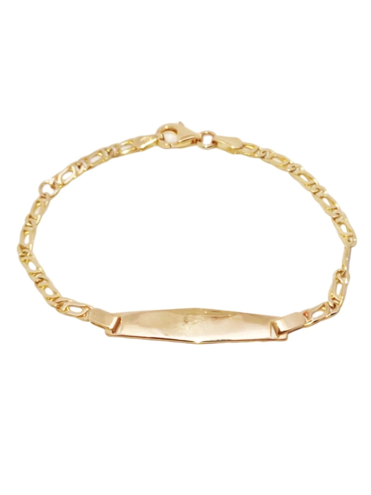 Bratara cu placuta AG04 - Antonia Gold