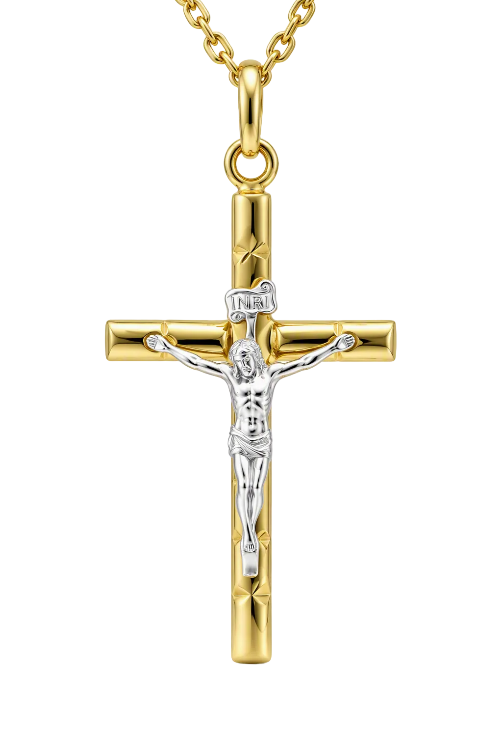 Pandantiv Aur 14 K Cruciulita Harmony