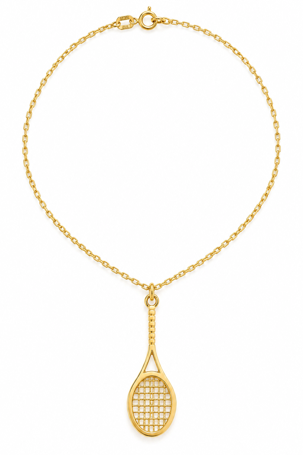 Lantisor Aur 14K Racheta Sport