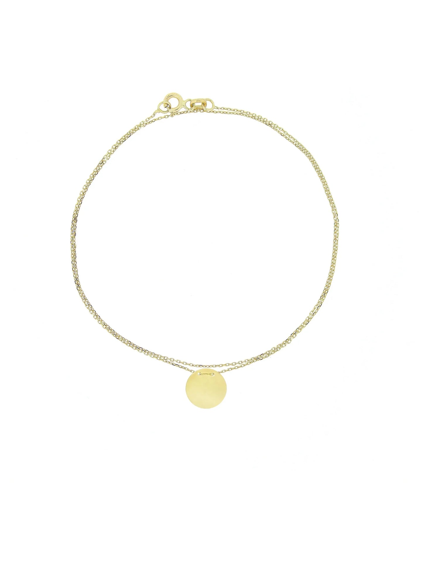 Lantisor Aur Galben cu "Banut" AG230 - Antonia Gold