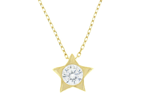 Lantisor "Steaua Punct de Lumina" - Antonia Gold