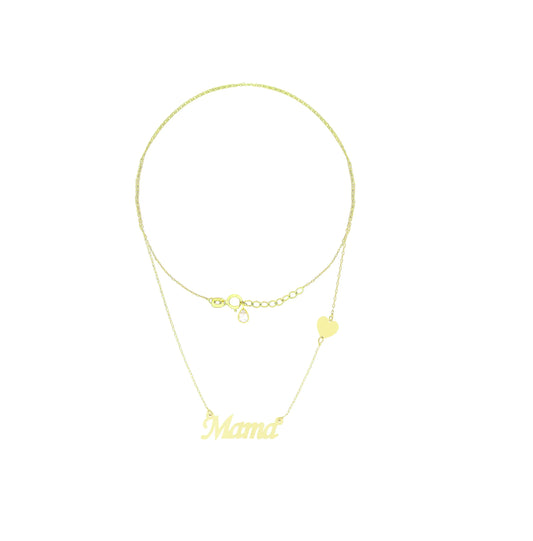 Lantisor "MAMA si inimioara" - Antonia Gold