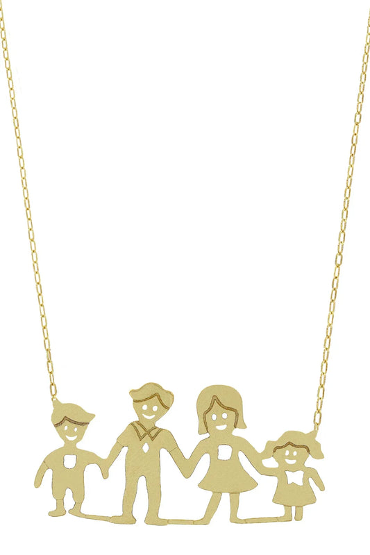 Lantisor Familia - Tata, Mama, Baiat si Fata - Antonia Gold