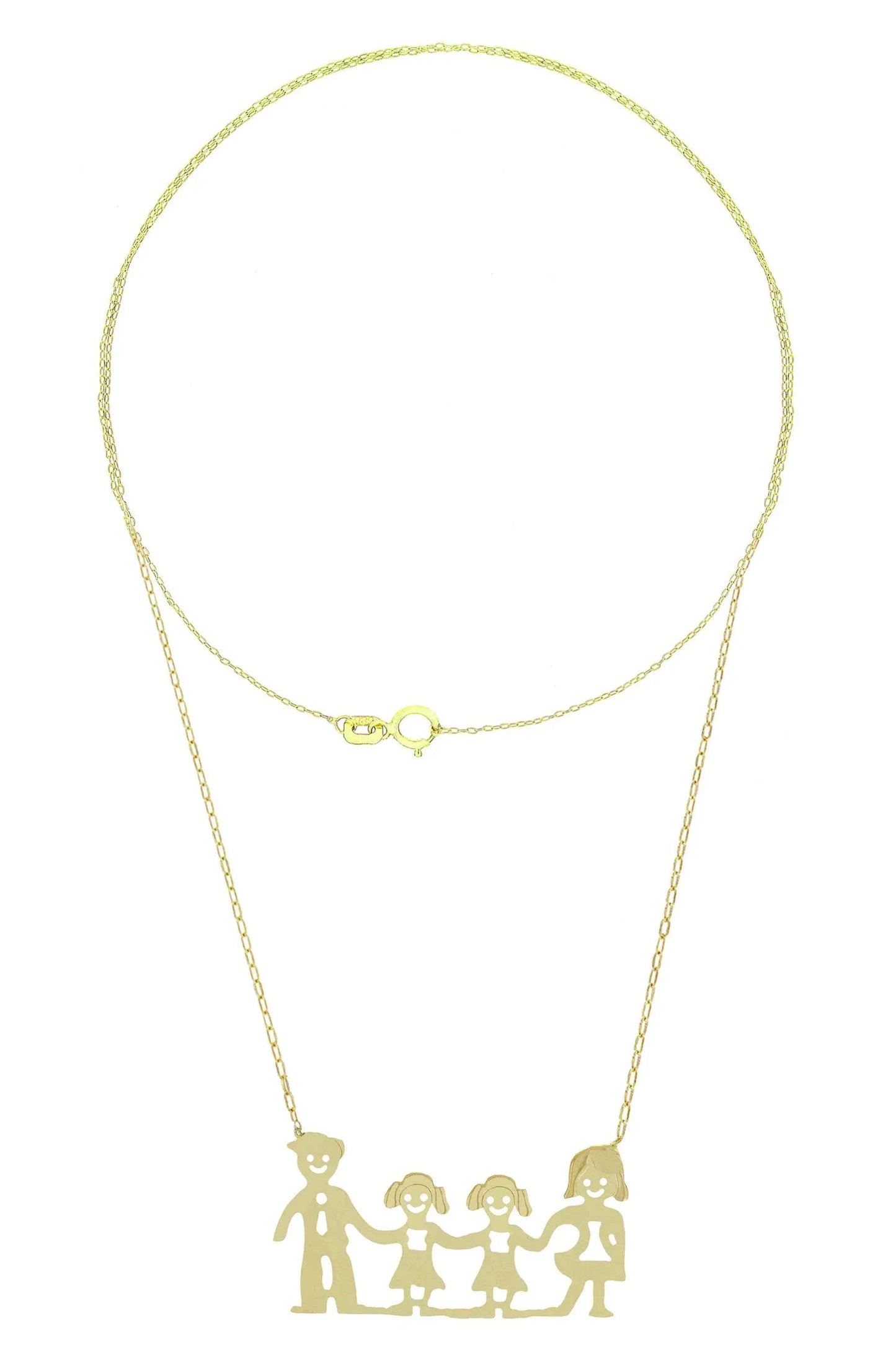 Lantisor familia - TATA, MAMA si 2 fete - Antonia Gold