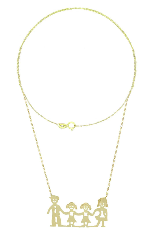 Lantisor familia - TATA, MAMA si 2 fete - Antonia Gold