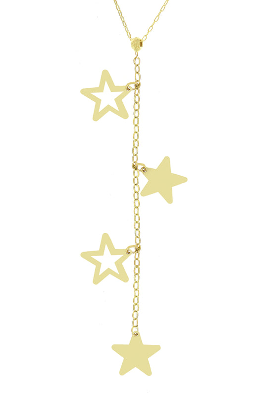 Lantisor "Stelute cazatoare" - Antonia Gold