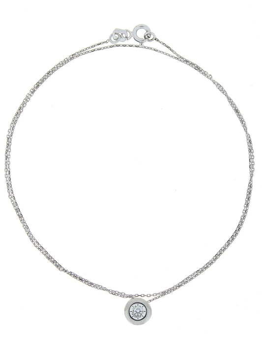 Lantisor Aur Alb "Punct de lumina" - Antonia Gold