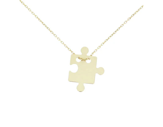 Lantisor cu pandantiv "Puzzle" - Antonia Gold