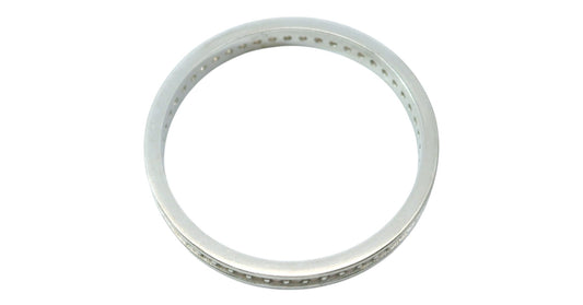 Inel Tenis aur alb - P. Albe - Antonia Gold