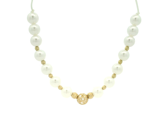 Bratara snur Perle de Mallorca AG041