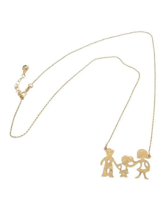 Lantisor Familia - Tata, Mama si Fetita AG205 - Antonia Gold