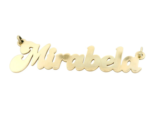 Nume din Aur "MIRABELA" fara lantisor - Antonia Gold