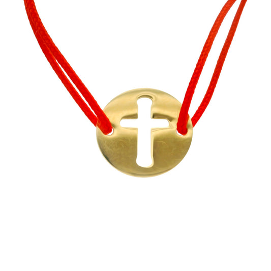 Bratara Snur "Banut si Cruce interioara"