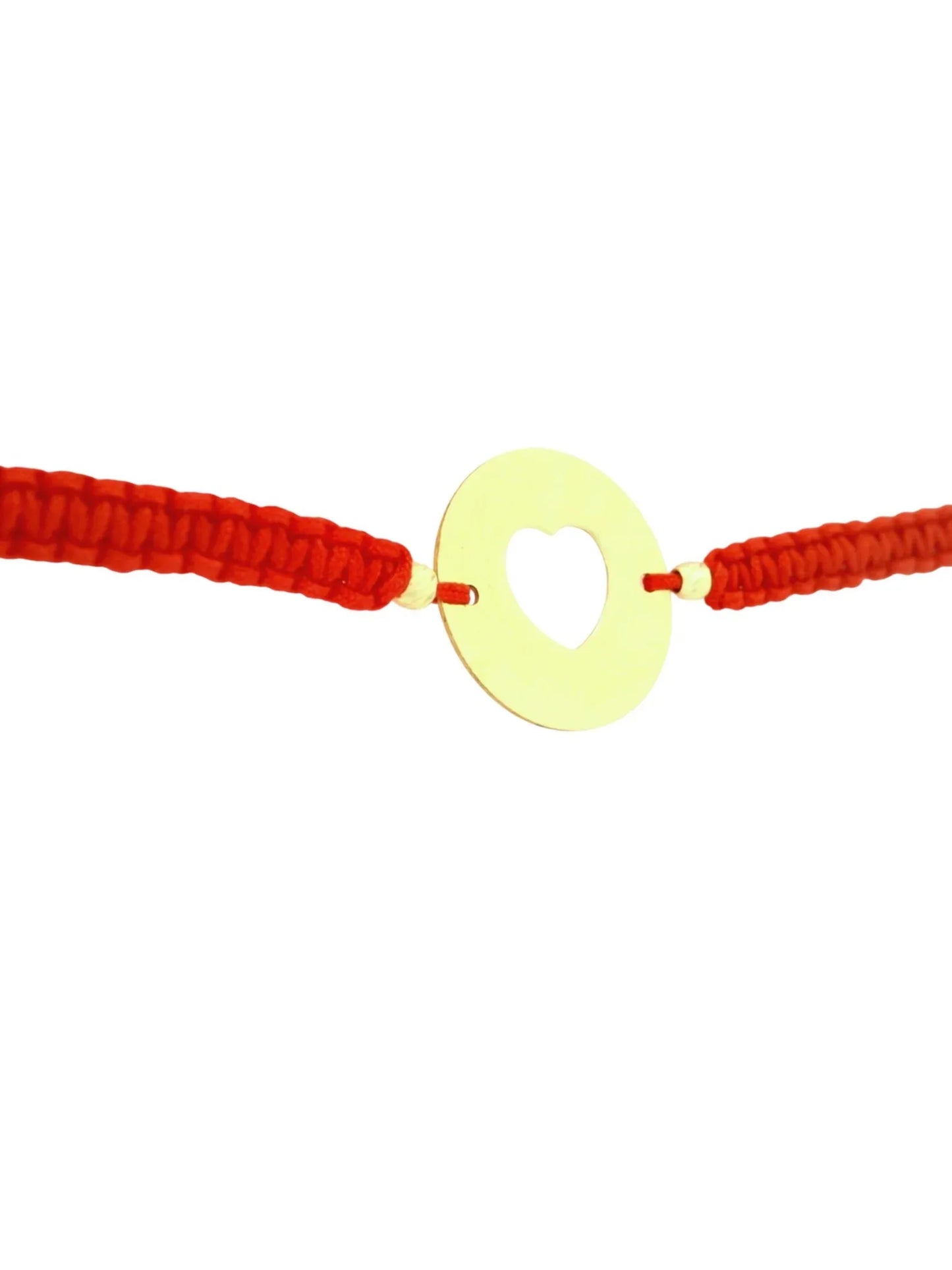 Bratara Snur "Banut cu Inimi si 2 bilute" - Antonia Gold