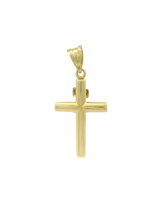 Pandantiv Cruciulita Aur 14K si Iisus AG079