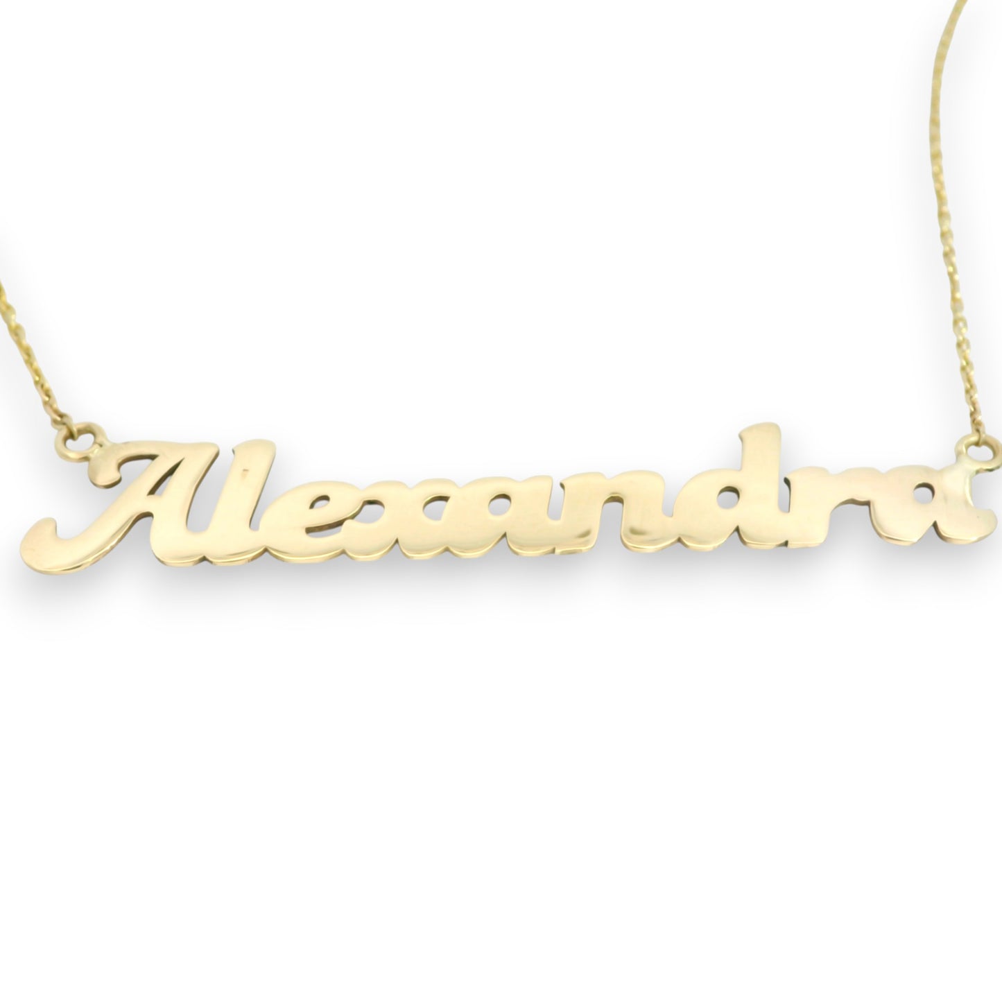 Nume din Aur "ALEXANDRA" cu lantisor