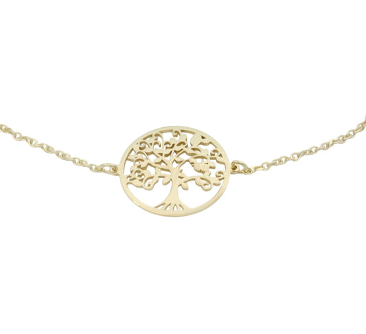 Bratara din Aur „Pomul Vieții” – Design Elegant și Simbolic