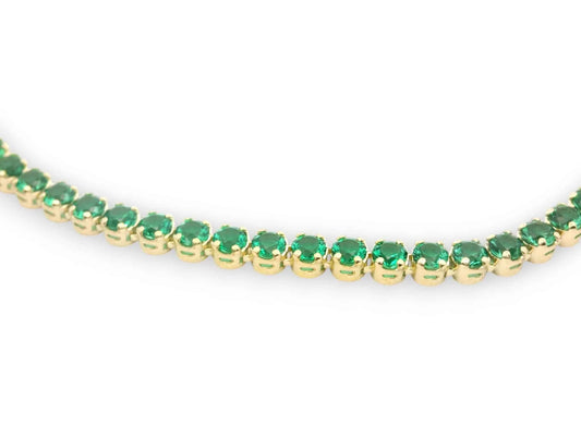 Bratara Tennis aur galben - P. Verzi - Antonia Gold