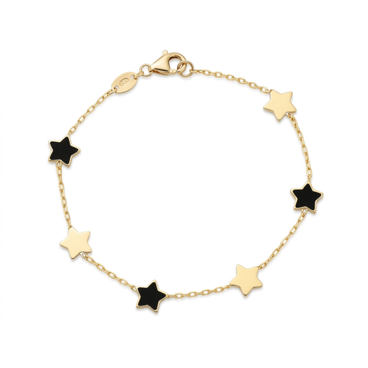 Bratara Aur 14K Little Stars