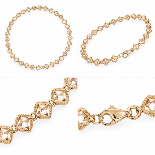 Brățară aur 14K Elegance