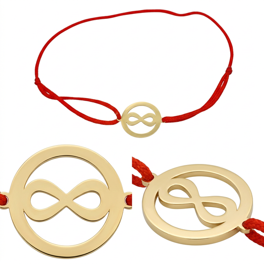 Bratara Aur 14K Snur Infinit Circle
