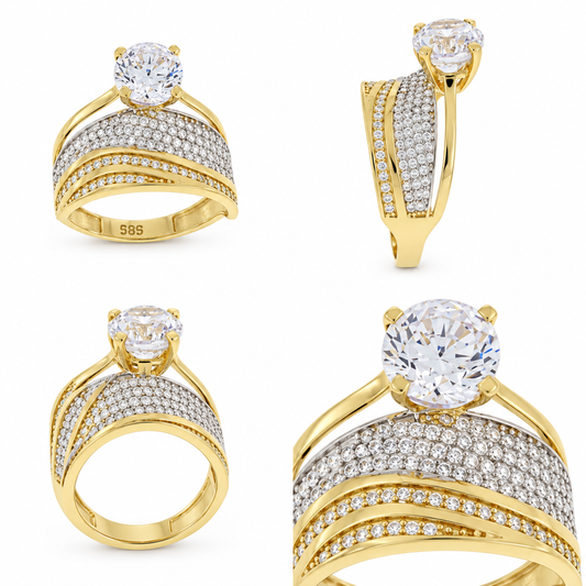 Inel Aur 14 K Harmon Logodna