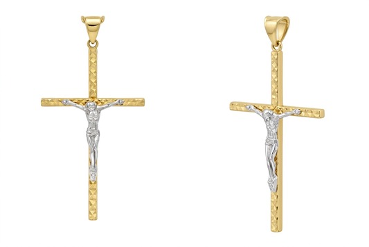 Pandantiv Aur 14 K Cruciulita Fine Diviny