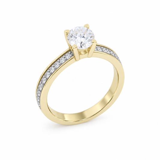 Inel Aur 14 K Mirage Logodna