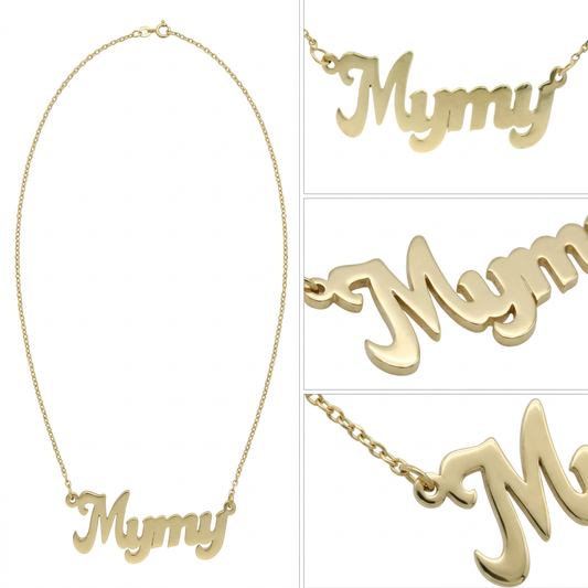 Lantisor Aur 14K nume MYMY cu lantisor