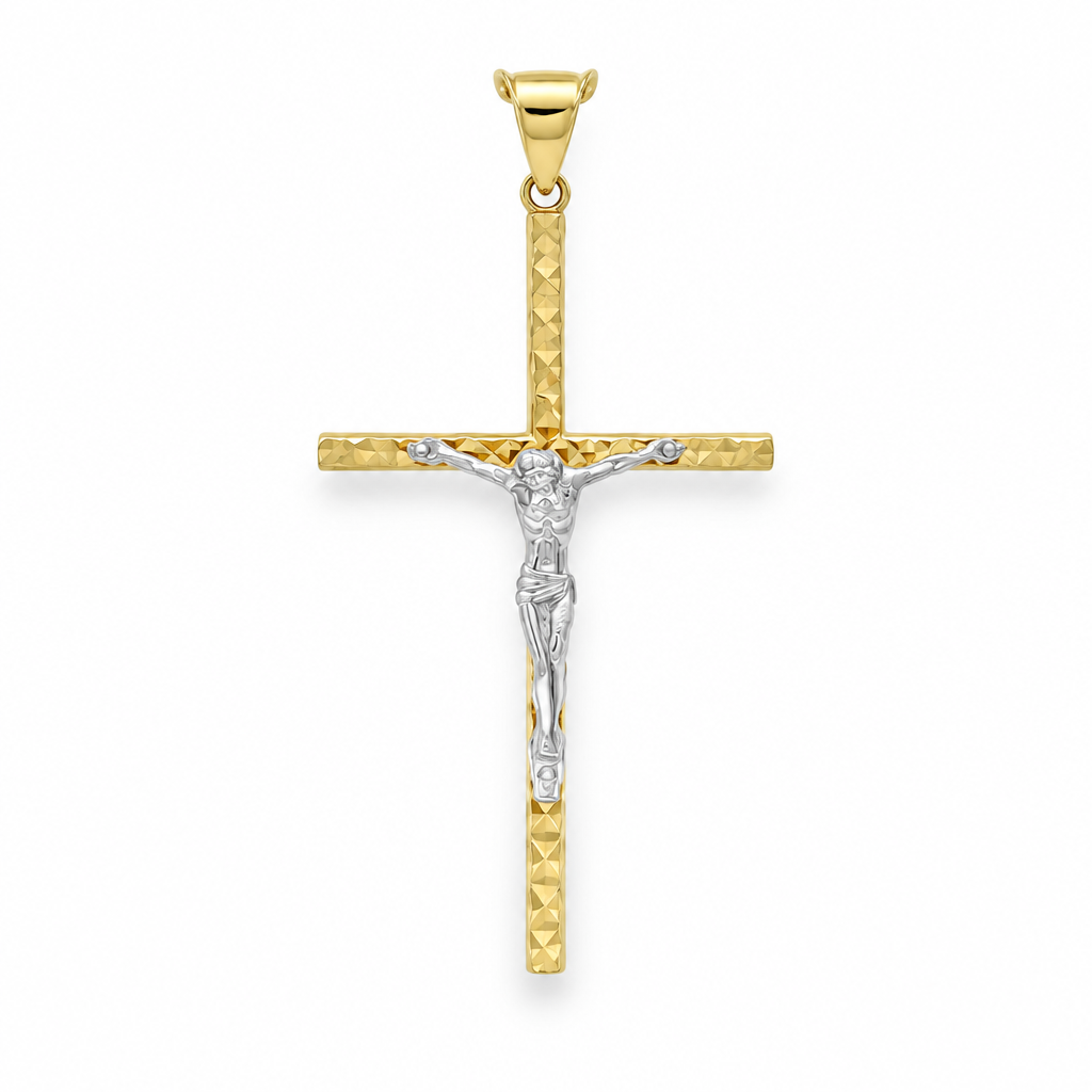 Pandantiv Aur 14 K Cruciulita Divinity