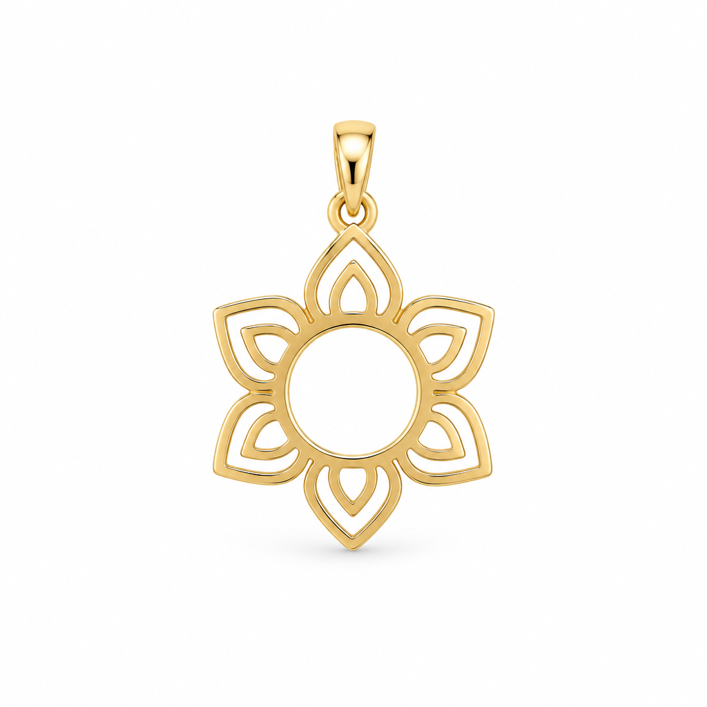 Pandativ Aur 14 K martisor "Floricica"