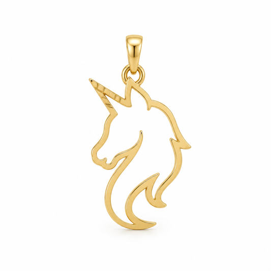 Pandativ Aur 14 K martisor "Unicorn"