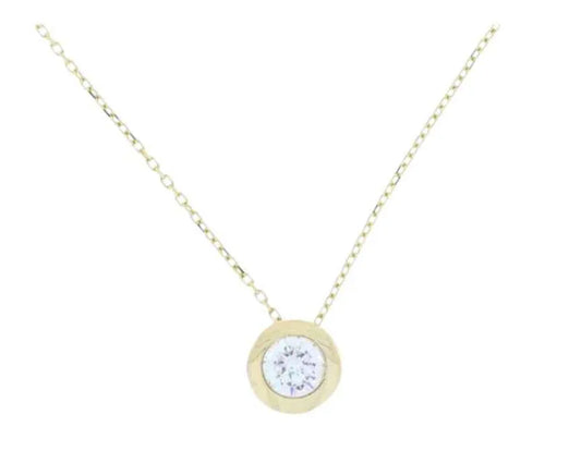 Lantisor cu pandantiv "Punct de lumina" - Antonia Gold