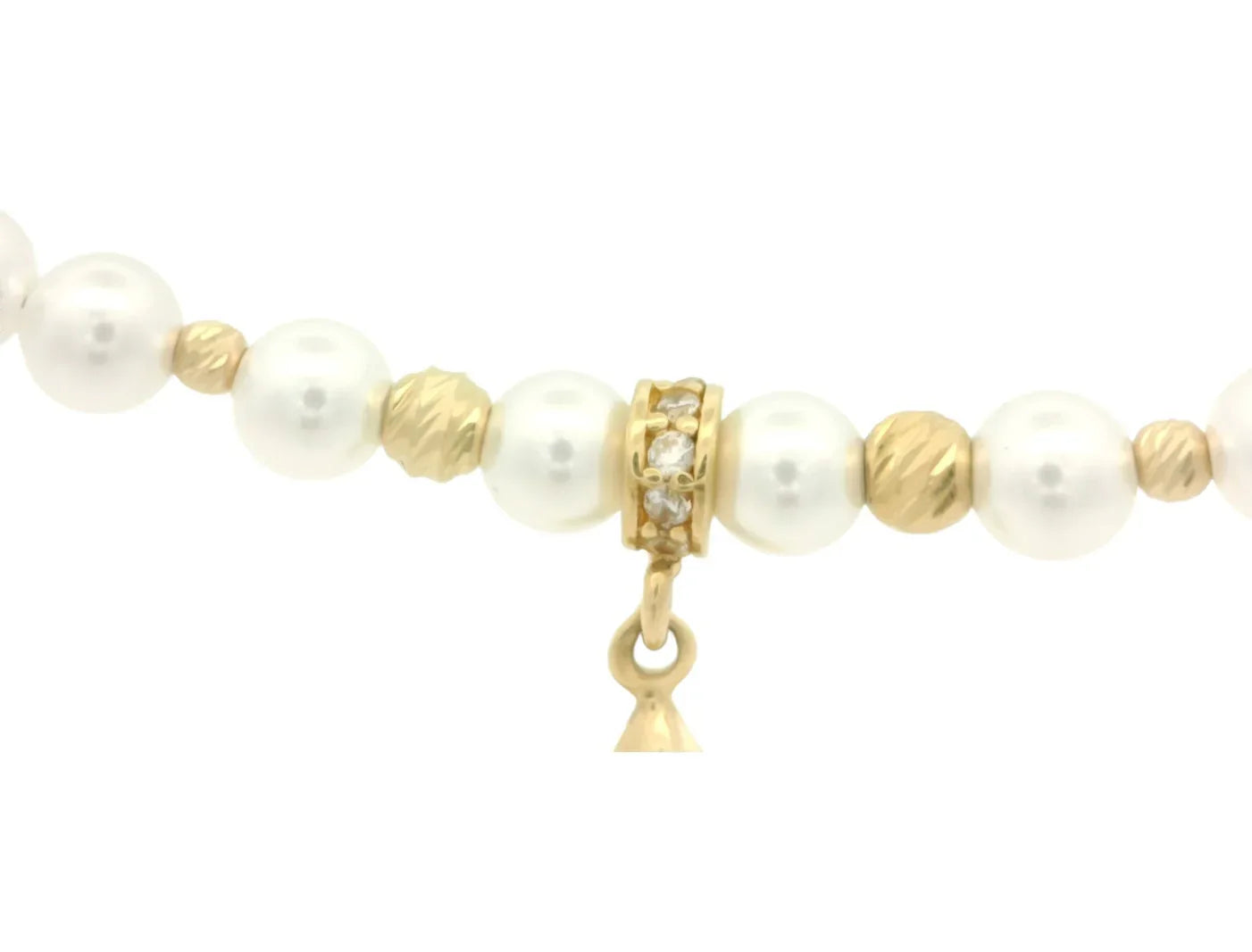 Colier perle de cultura si Aur - Steluta - Antonia Gold