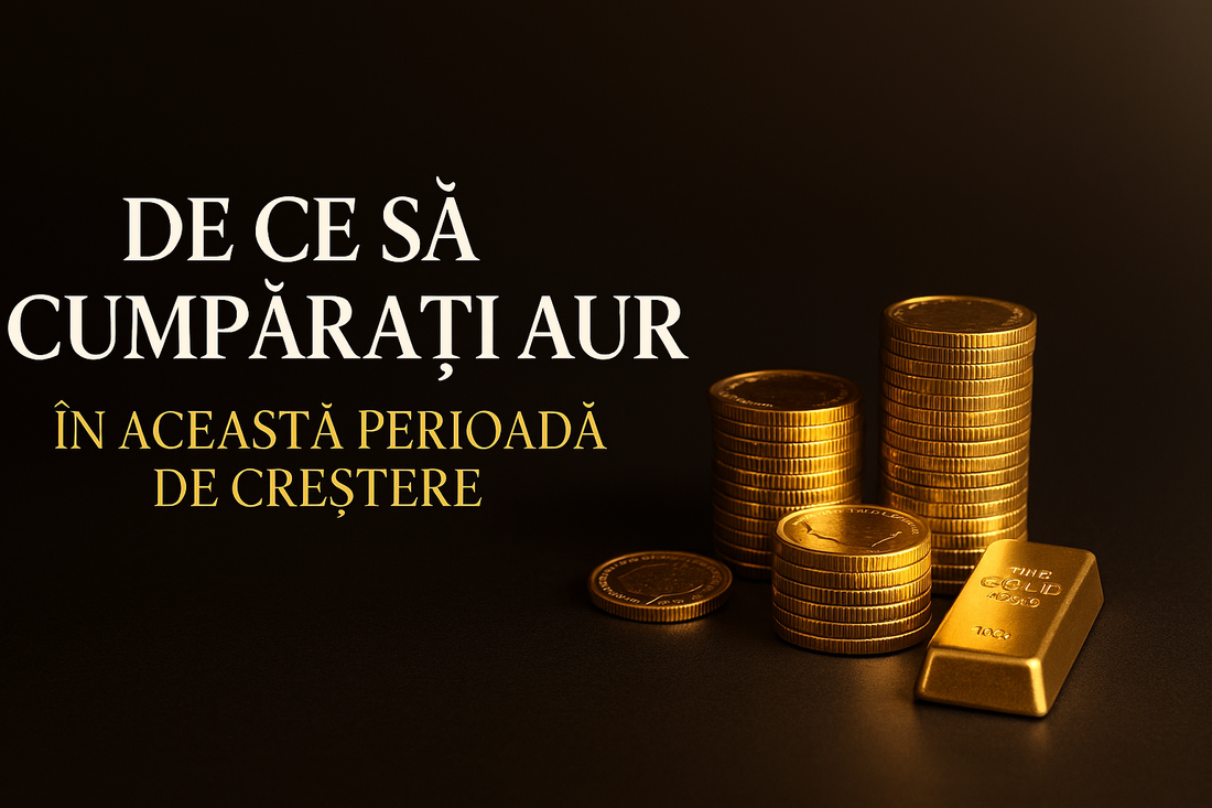 Aurul atinge noi recorduri: momentul ideal pentru a cumpăra și a vă proteja economiile