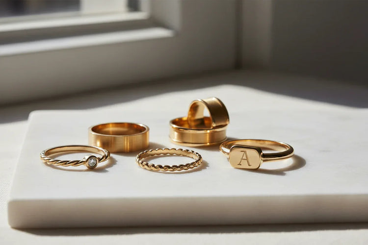 Inele din Aur - Eleganță Atemporale - Antonia Gold