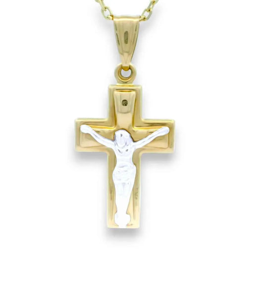 Pandantiv Cruciulita Aur 14K-AG1119 - Antonia Gold