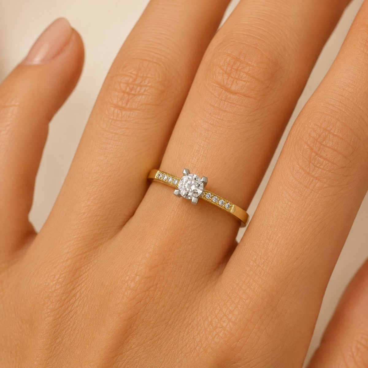 Inel Aur 14K Etern Engage