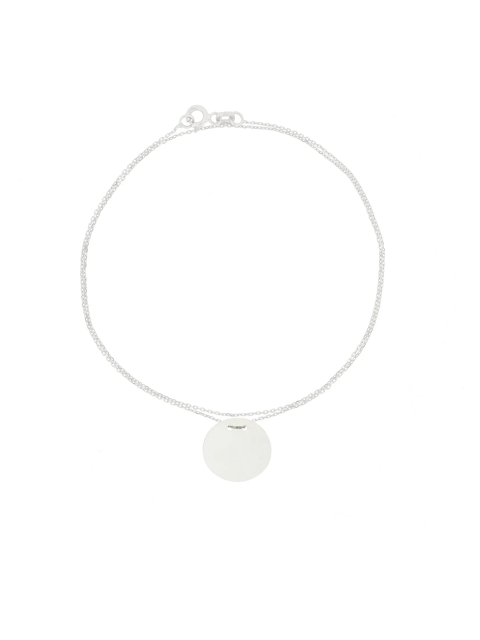 Lantisor Aur Alb cu "Banut" AG168 - Antonia Gold