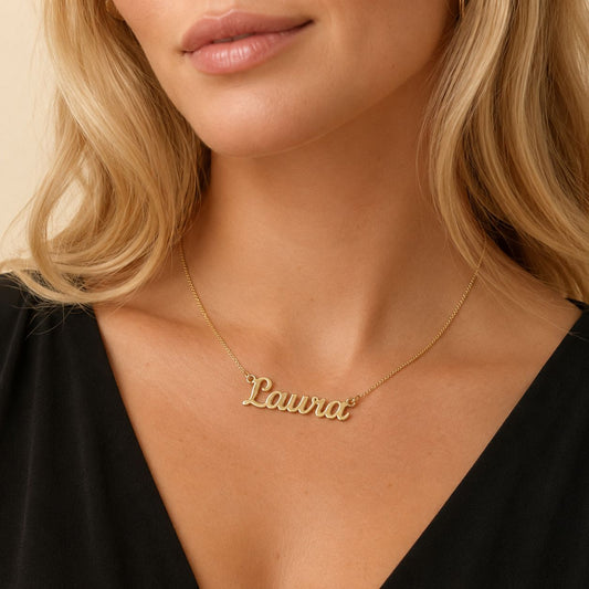 Nume Aur 14K "Laura"