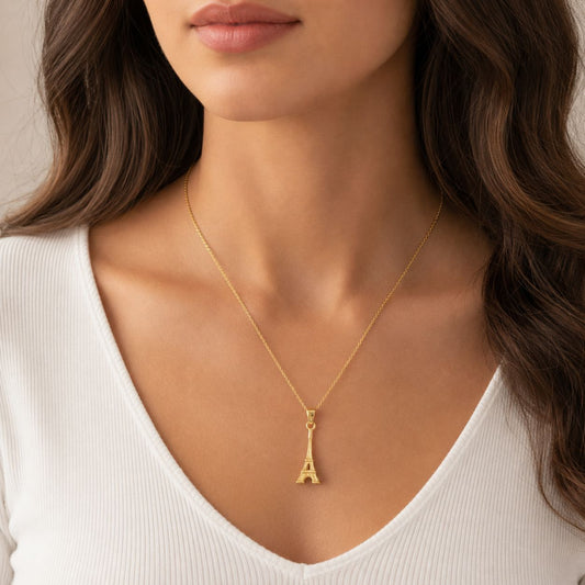 Pandantiv Aur 14 K Turnul Eiffel