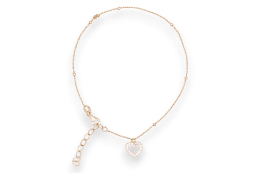 Bratara Pure Love cu Inimă – Aur 14K AG167