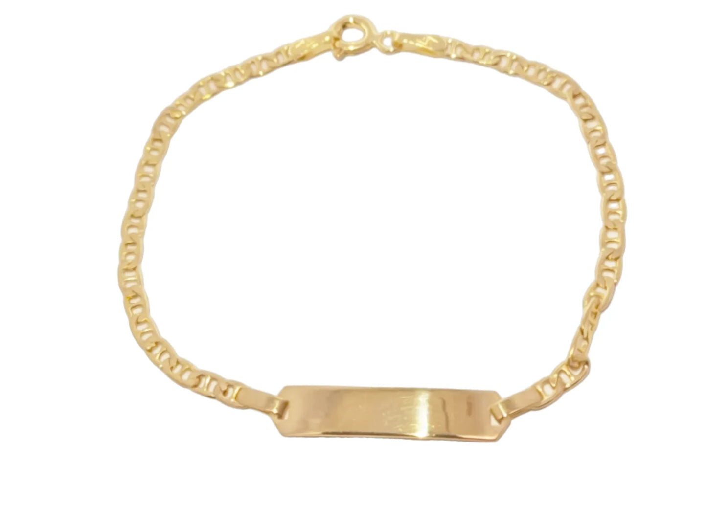 Bratara copii Aur 14K cu placuta AG153 - Antonia Gold