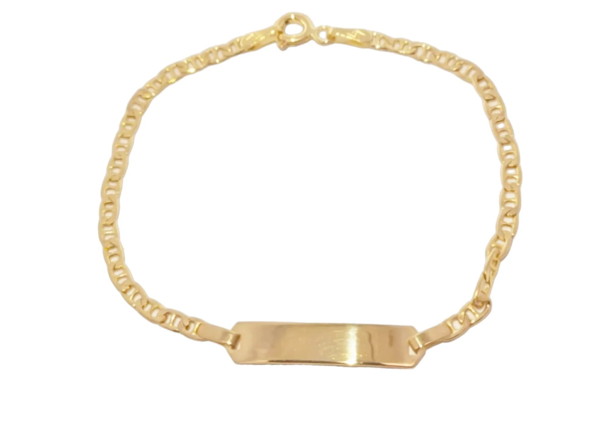 Bratara copii Aur 14K cu placuta AG153 - Antonia Gold