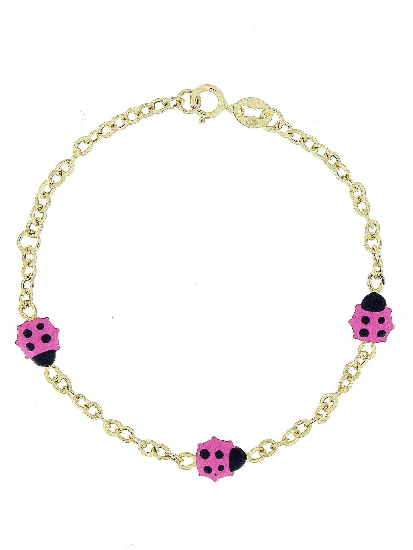 Bratara copii "Gargarite roz" - Antonia Gold