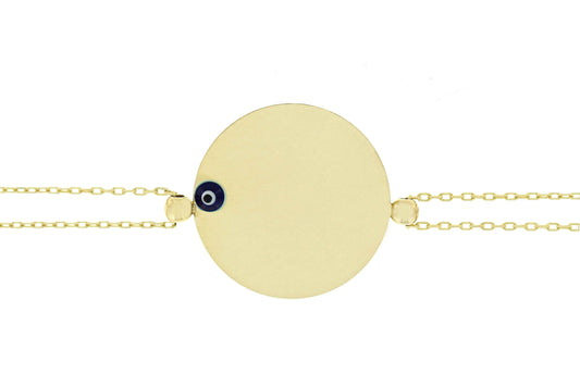 Bratara Aur Galben cu "Banut Ochiul Norocului" - Antonia Gold