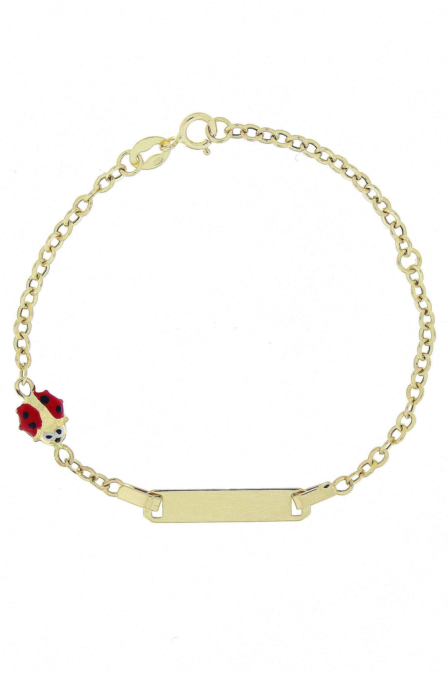 Bratara copii "Gargarita Rosie" si placuta - Antonia Gold