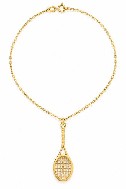 Lantisor Aur 14K Racheta Sport