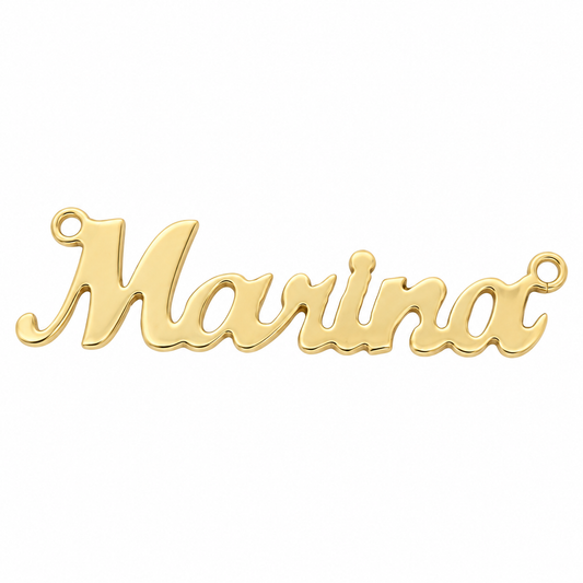Pandant Aur 14K Nume MARINA